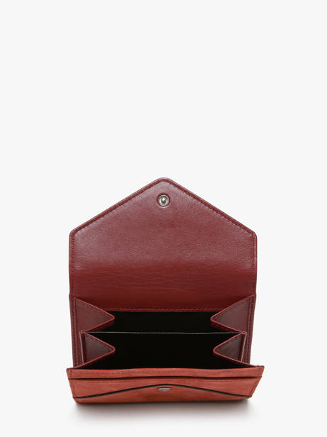 Portefeuille Nubuck Leder Yves renard Oranje nubuck 26682 ander zicht 3